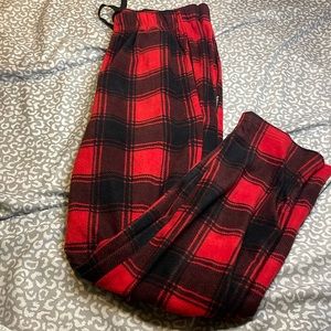 Plaid pajama pants